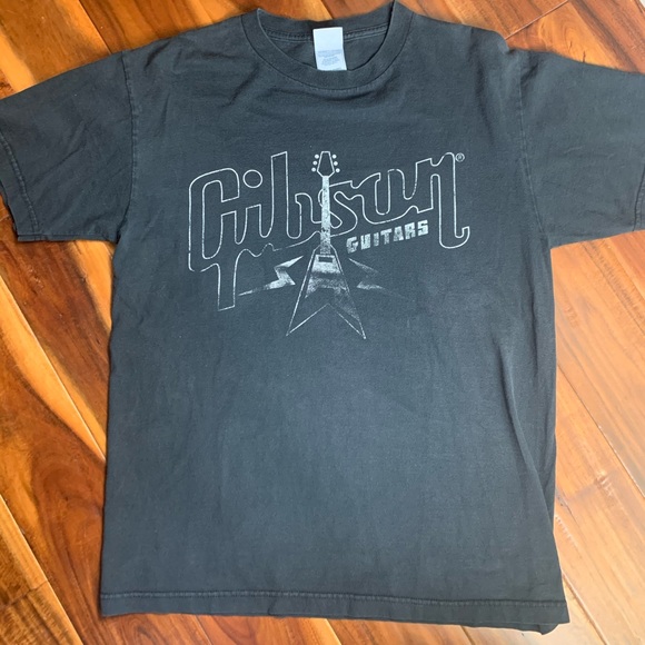 Alstyle Tops - Vintage Guitar Graphic Tee